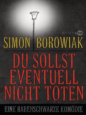 cover image of Du sollst eventuell nicht töten